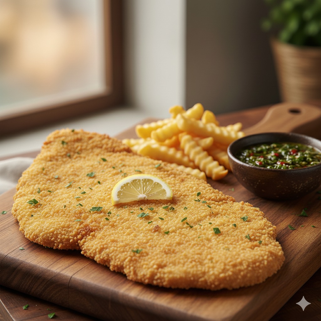 Milanesa de Pollo Empanizada